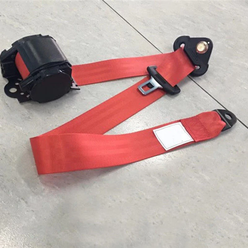 

NEW 3 POINT RETRACTABLE AUTO CAR SUV SEAT ADJUSTABLE SHOULDER SAFETY BELT