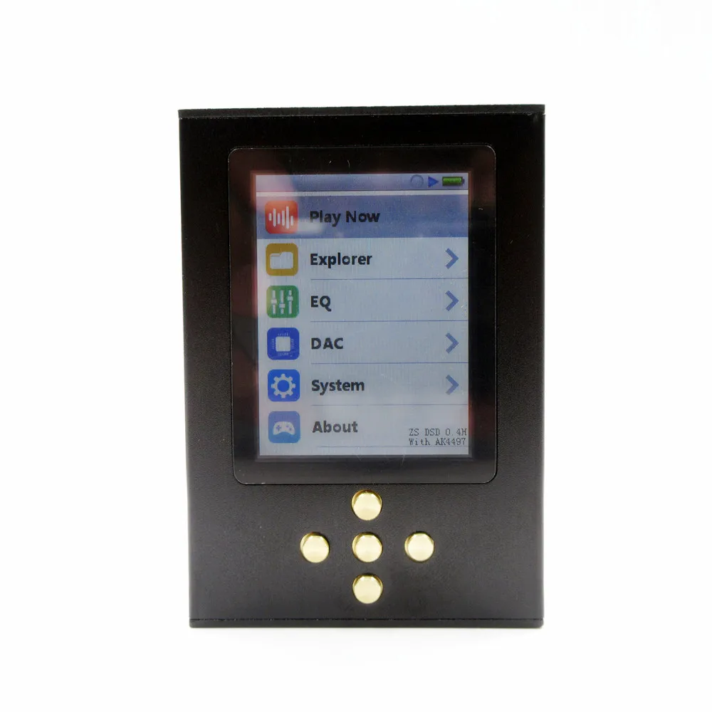 Обновленная версия DIY Zishan DSD профессиональный MP3 Hi Fi портативный музыкальный