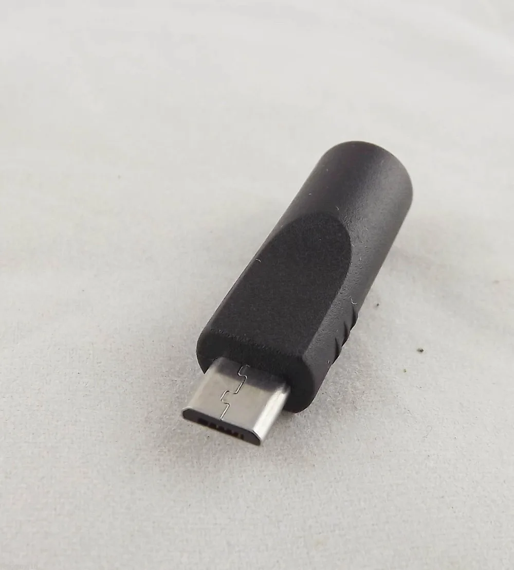 2 шт. 3 5 мм x 1 гнездо к Micro USB контактный штекер адаптер питания постоянного тока