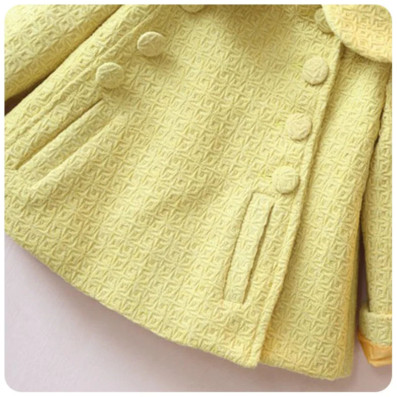 Новое Модное детское пальто осенне-весенняя одежда для маленьких девочек осенние топы для девочек, детская одежда куртка для девочек