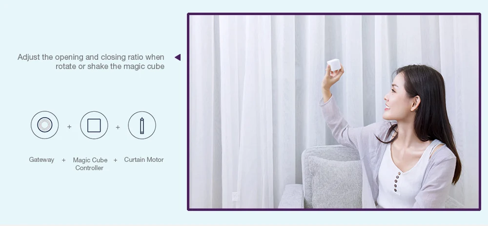 Newest Xiaomi AQara B1 Remote Control Wireless Smart Motorized Electric Curtain Motor WiFi App Voice Control For Smart Home (8)