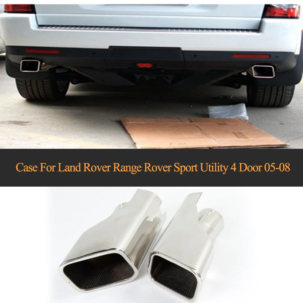 Puntas de escape de coche, para Land Rover Range Sport Utility, 4 puertas, 2005 2008|Parachoques| - AliExpress