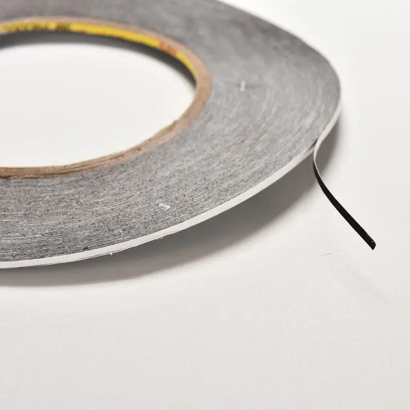 JETTING 2mm 50M Double Sided Adhesive Tape Sticker Rework for LED Ipod