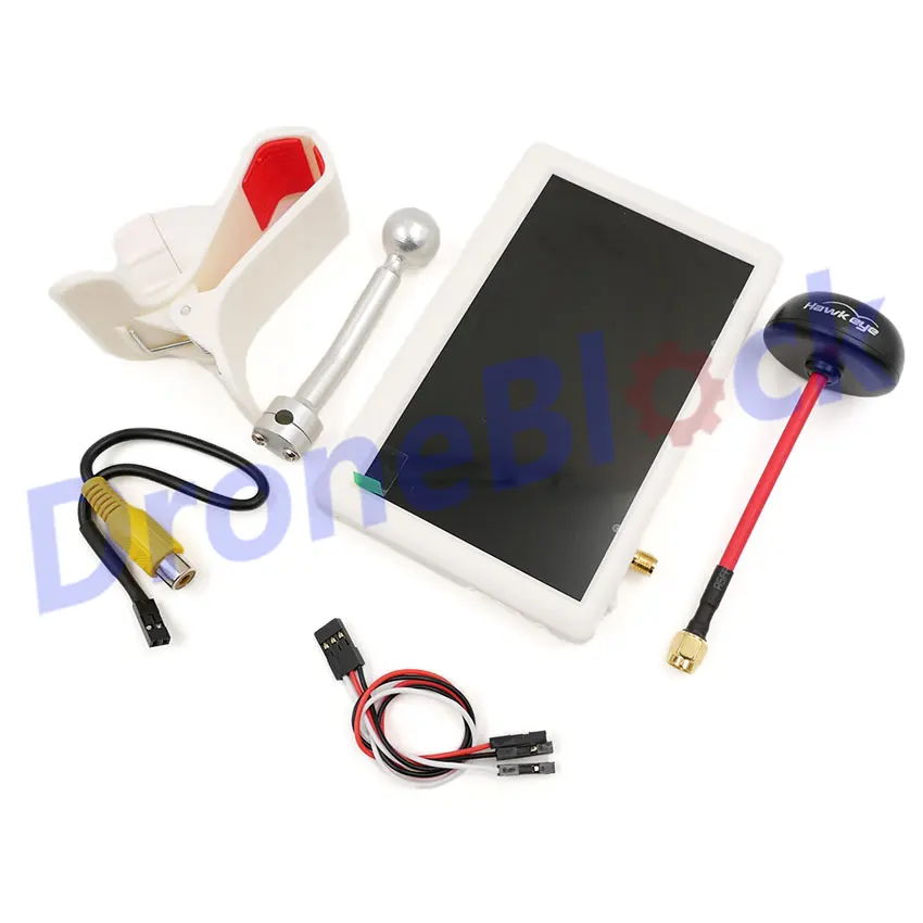

5 inch 800x480 5.8 GHz Little Pilot HD FPV Monitor with Mushroom Antenna and Bracket for RC Multicopter Quadcopter