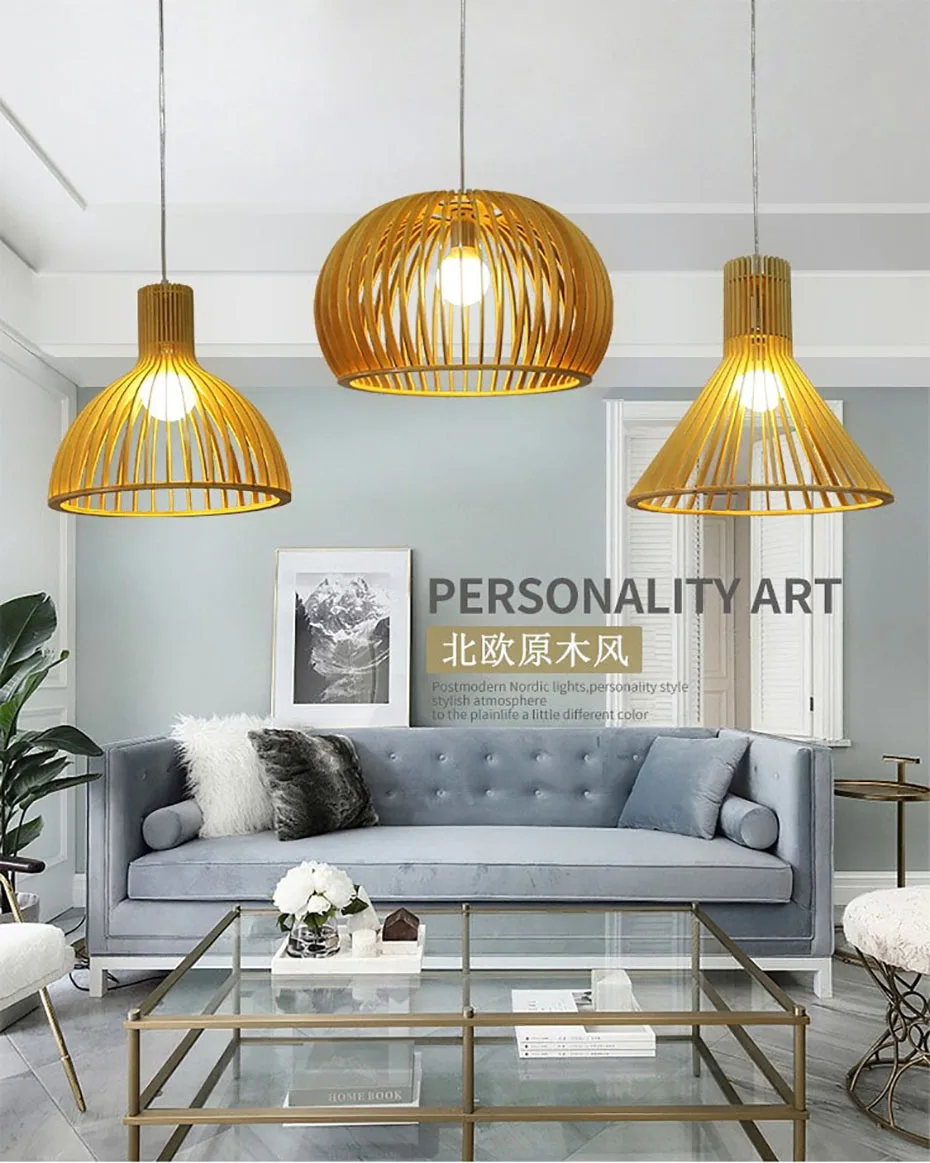 Grosshandel Teaegg Modernes Wohnzimmer Schlafzimmer Cafe Bar Einzelne Kronleuchter Aus Holz Von Hogon 196 85 Auf De Dhgate Com Dhgate