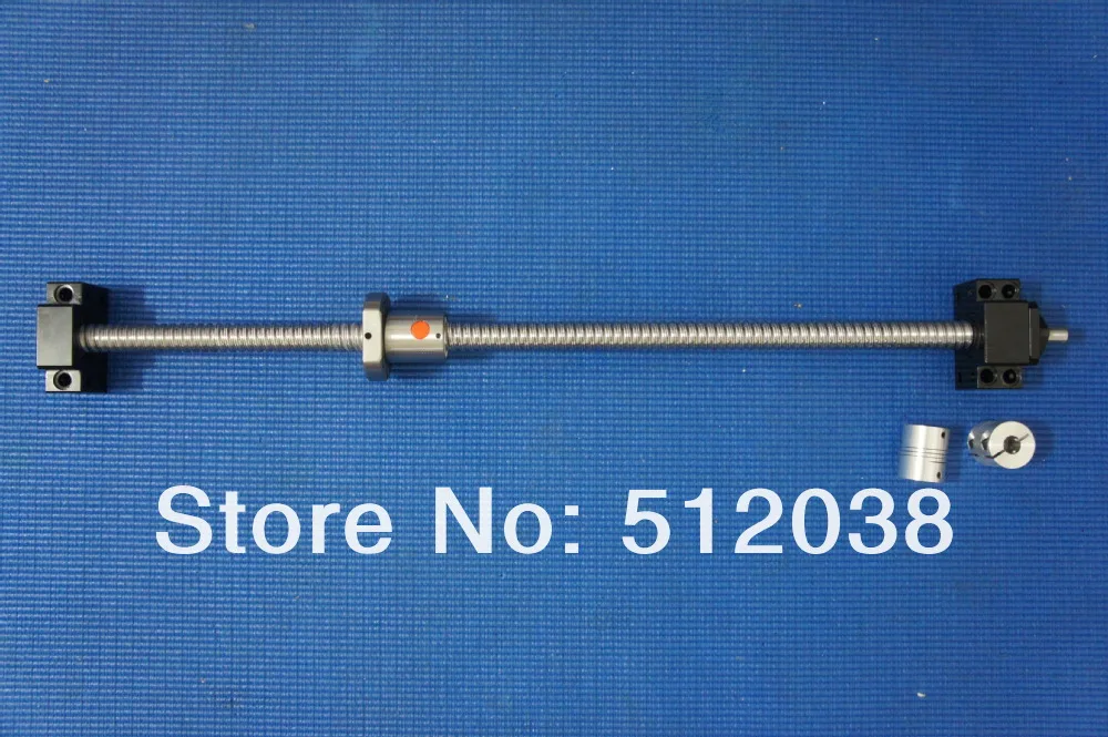 Ball Screw assembly set1pcs SFU1605 L 550mm ballscrew with End