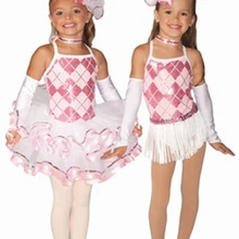 Г., профессиональная юбка-пачка трико, новая одежда для латинских танцев, костюм, стеганое платье