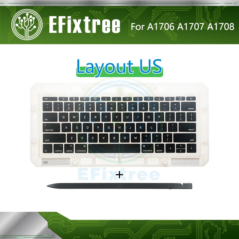 Полная новая крышка для клавиатуры английская клавиатура Macbook Pro Retina 13 &quotA1708 A1706