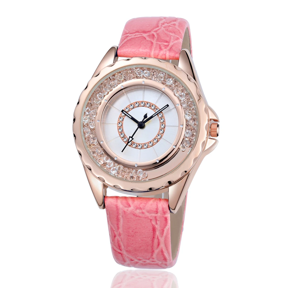 

Fashion brand women watches leather strap casual lady wristwatches