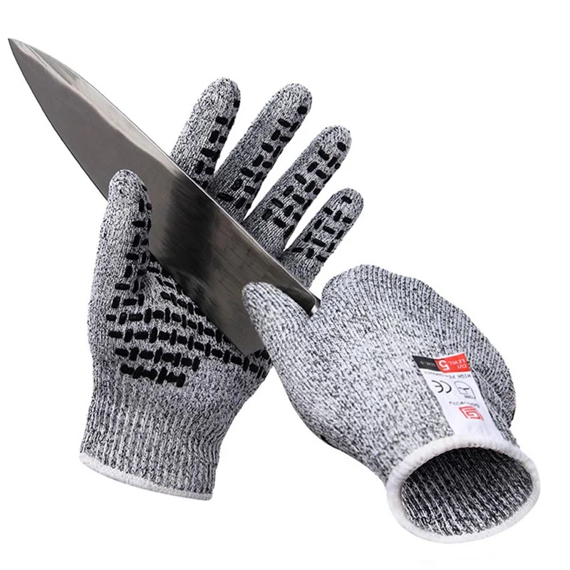 Анти-порезные перчатки защитные перчатки мужские устойчивые к порезам кухня Мясник отрезает Жаростойкие огнестойкие перчатки для рук