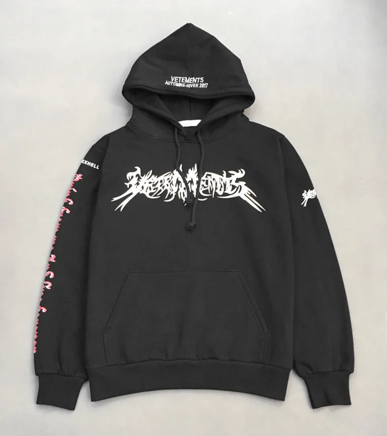 Новинка, высокое качество, VETEMENTS darkness, унисекс, толстовка с капюшоном, свитер, вельвет, хлопок, Drake, Утолщенный флис, S-2XL# AU6