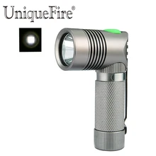 Uniquefire V4-A Super MINI Flashlight Angle Shape Design  XPE 250 LM 90 Degree White Light,3 Modes Aluminum Lamp Torch