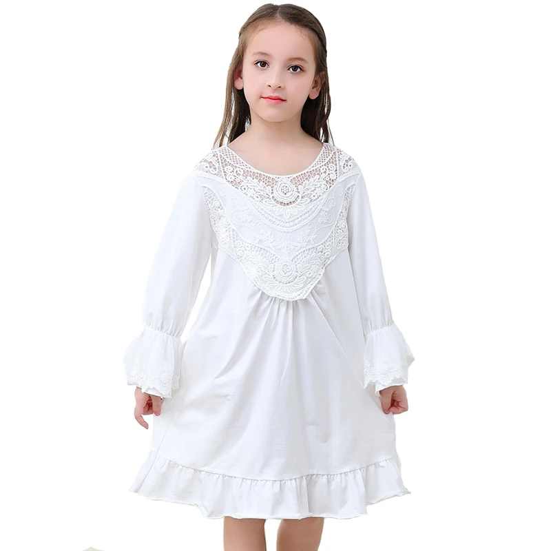 Модная одежда для мамы и дочки; Семейные пижамы из чистого хлопка для девочек; ночная рубашка принцессы; пижамы в стиле ретро; одежда для детей