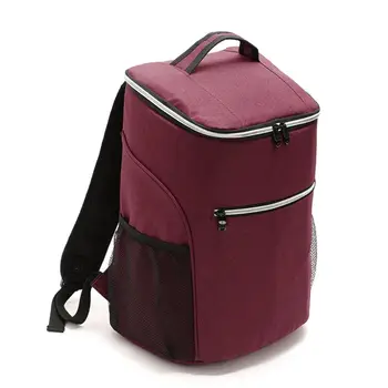 

20L Solid Backpack Cooler Food Drinks Carrier Insulated Drinks Ice Pack Lunch Dinner Carrier Box