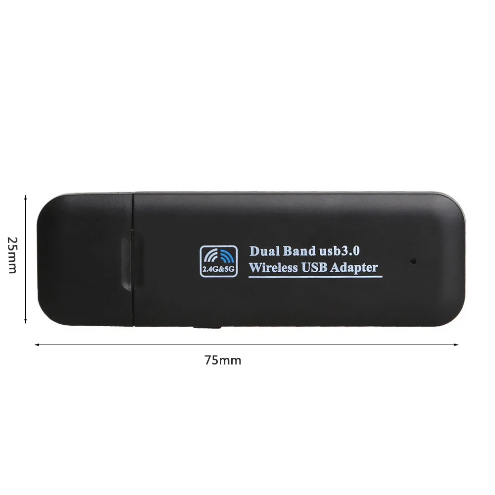 Двухдиапазонный 802.11AC USB 3 0 AC 1200 Мбит/с 2 4 ГГц 5 WiFi Lan Dongle Беспроводной 1200M WIFI Wlan
