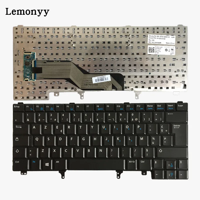 

NEW French keyboard For DELL E6420 E6320 E6430 E5420 E5430 E5520 E6430s Series Laptop FR Keyboard