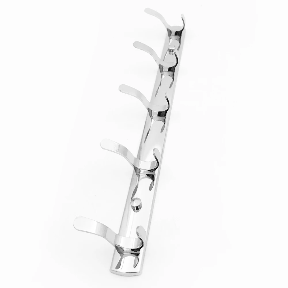 Free Shipping Low Price Chrome Plated Stainless Steel Coat Hooks Domestic Hooks Wall Modern