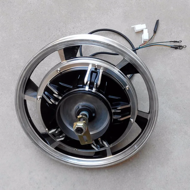 Clearance ZL MOTOR 16inch wheel motor  48V60V72V 500W brushless gearless motor  / speed and torque can make to order G-M003 3