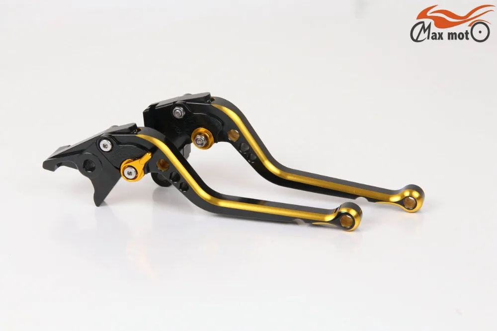 Cnc Regular Mixed Colors Black Gold Long Brake Clutch Levers For