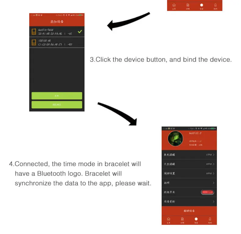 DAZL TW64, смарт-браслет, фитнес-браслет, Bluetooth, браслет, шагомер, пульт дистанционного управления для телефона Android 1704