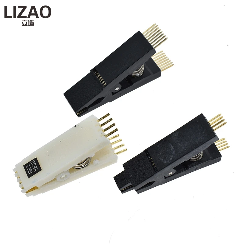 

Programmer Testing Clip SOP8 SOP16 SOP SOIC 8 16 SOIC8 SOIC16 DIP8 DIP 8 Pin IC Test Clamp