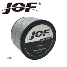 JOF 1000 M 10 LB-100 lb PE плетеная леска 4 нити прочный многонитный рыболовный леска Карп Рыболовная морская рыболовная леска