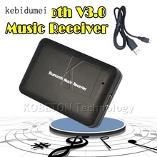 ; Новинка; Беспроводной Bluetooth V3.0 музыкальный приемник Hi-Fi стерео аудио Системы Музыка адаптер для iPhone айпада, сотового телефона Тетрадь