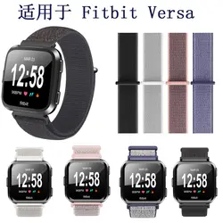 Высокое качество Coloful нейлоновый ремешок для Fitbit Versa часы группа Спортивная паста с пряжкой заменяет аксессуары браслет умный ремешок