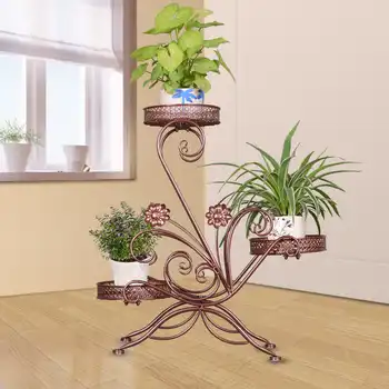 Piante Outdoor Decoration Decorer Balcon Decoracion Exterior Dekorasyon Salincagi Stand Balcony Flower Shelf Balkon Plant Rack