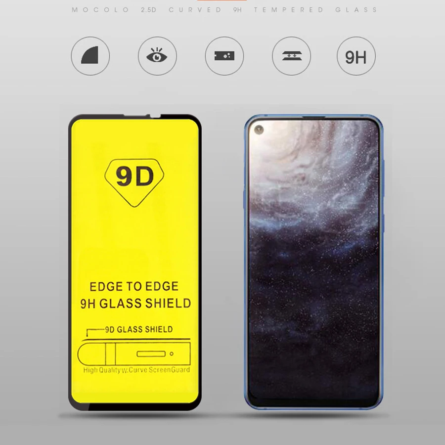 9D полное покрытие закаленное Стекло для SAMSUNG Galaxy A50 A30 A10 A70 A90 M10 M20 M30 A8S полностью