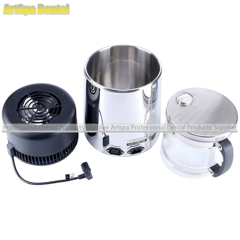  4L 304 Portable electric pure dental water distiller Distilled water machine with Stainless steel b