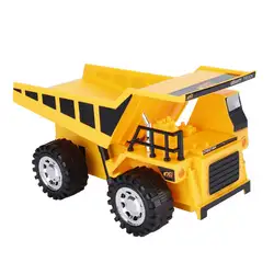 4 колеса инженерно Игрушечная модель автомобиля провод Управление Дошкольное обучение для детей грузовиков желтый игрушка для мальчиков