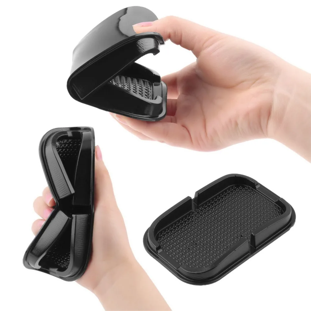 

Newest Car Anti-slip Phone Holder Pad Rubber Mobile Sticky Dashboard Phone Shelf Antislip Mat For GPS MP3 DVR Car-styling Hot
