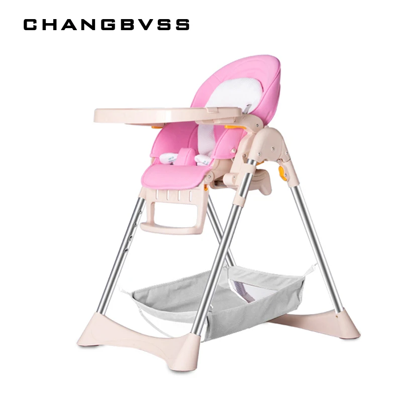 Baby High Chairs Multifunctional Baby Feeding Table Chair Seat Portable Folding Can Sit Lying Baby Dining Chair Soft Cushion Baby High Chairs Multifunctional Baby Feeding Table Chair Seat Portable Folding Can Sit Lying Baby Dining Chair Soft Cushion