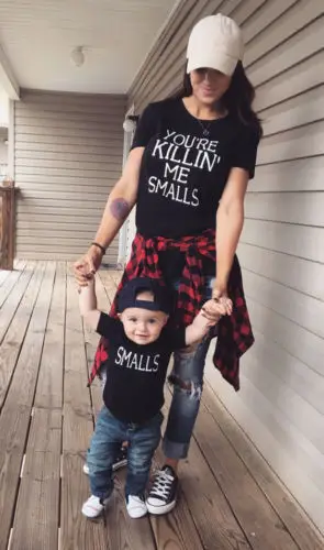 Couple-T-Shirt-Men-Women-Toddler-Kids-Baby-Girl-Family-Matching-Clothes-Tee-Tops