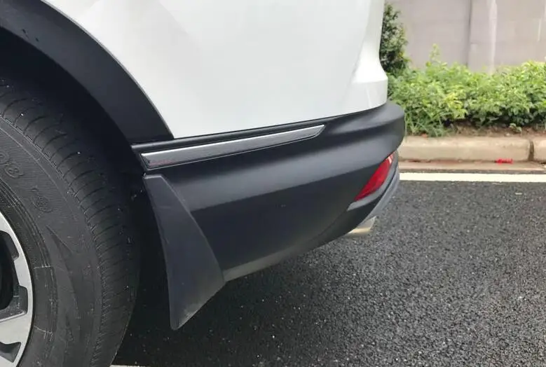 

Auto rear bumper protecting sticker for HONDA CRV 2017 ABS chrome auto exterior accessories,car accessories
