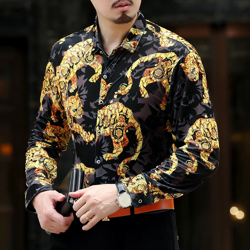 Chemise motif tigre Clearance