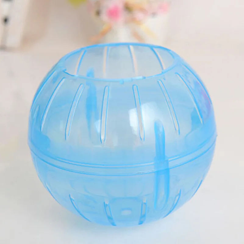 

1 PCS Plastic Hamster Exercise Ball Pet Rodent Mice Jogging Gerbil Toy Ball Rat Play Running Small Toy Ball 10cm/3.94"