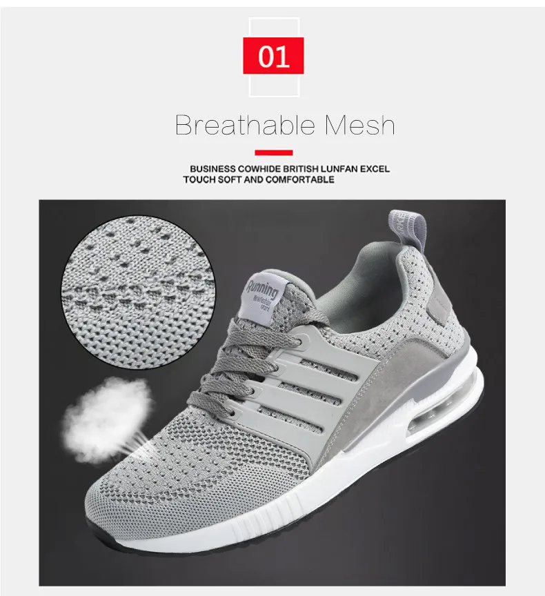 Sneakers Men Running Shoes Mesh Breathable Army Green Man Lace-up Jogging Shoes Couple Walking Sneakers Women (5)
