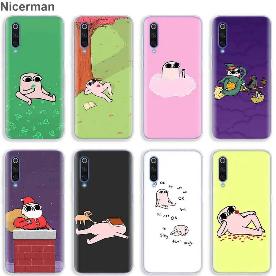 

ketnipz Colorful Cute Silicone soft Cases Cover for Xiaomi Redmi 5 5A 6 6A Note 5 6 7 Pro Redmi S2 GO Mi 8 9 case coque
