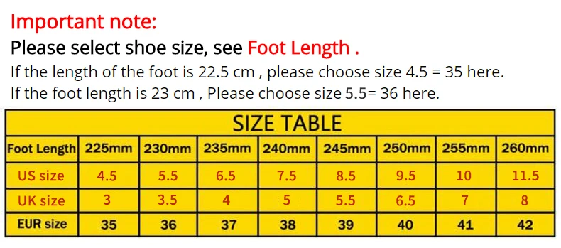 women size - 