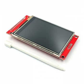 

5PCS 240x320 2.8" SPI TFT LCD Touch Panel Serial Port Module With PBC ILI9341 2.8 Inch SPI Serial White LED Display