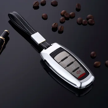 

Aluminum Alloy Car-styling Silicone Key Cover shell Keychain Protector Case for HAVAL H2 H6 H9 auto accessories Light weight