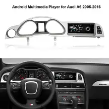 8,8 дюймов ips сенсорный экран Android мультимедийный плеер для Audi A6 2005-2011 с gps навигацией