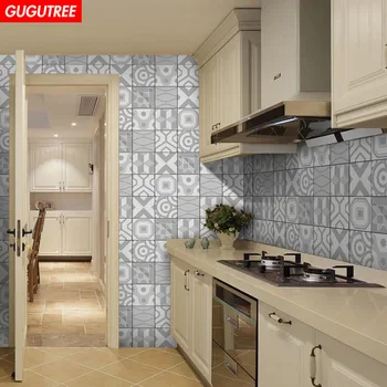 

Decorate Home 20x100cmx5 grey white flower art wall sticker decoration Decals mural painting Removable Decor Wallpaper LF-413