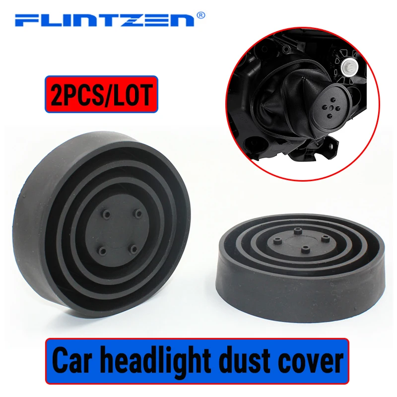 

2pcs universal car headlight dust cover motorcycles SUV LED headlight waterproof dust cover for h1 h3 h4 h7 h9 h11 9005 9006 ect