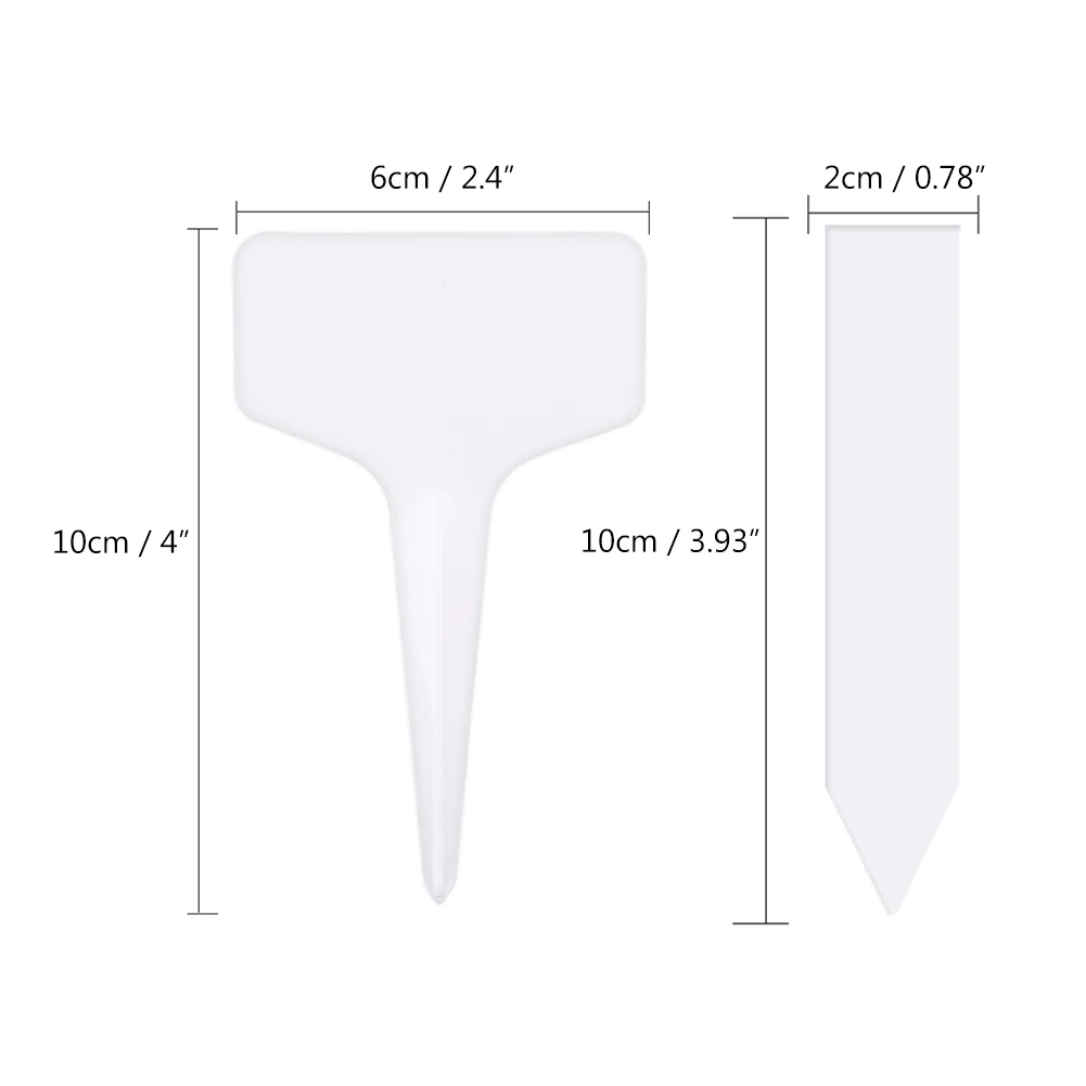 3 формы палки/Т-типа/ленты каждый 300 шт пластиковые растения этикетки белый маркер для растений пустые садовые знаки для садоводства маркировки