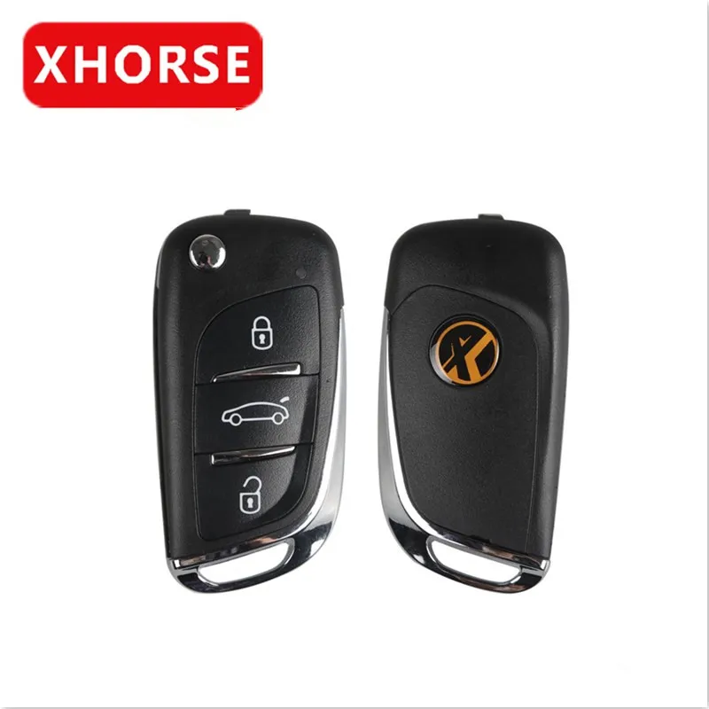 

XHORSE DS Style Wireless Universal Remote Key 3 Buttons for VVDI Key Tool 5pcs/lot without Logo