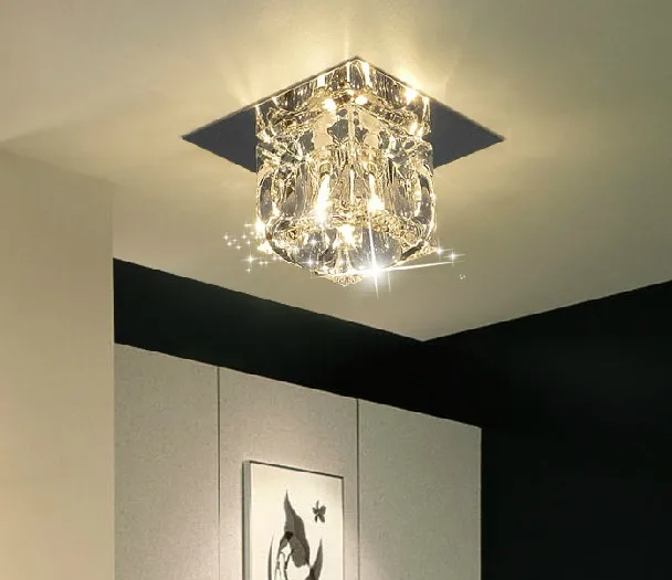 Потолочный светильник с кристаллами светодиодный 220 240 В 3 Вт|crystal led ceiling light|ceiling