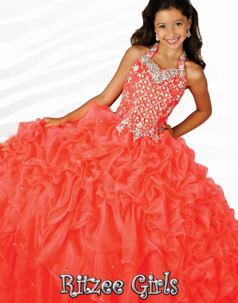 Softly One Shoulder Beads A-line Girl's Pageant Dresses Floor | Свадьбы и торжества